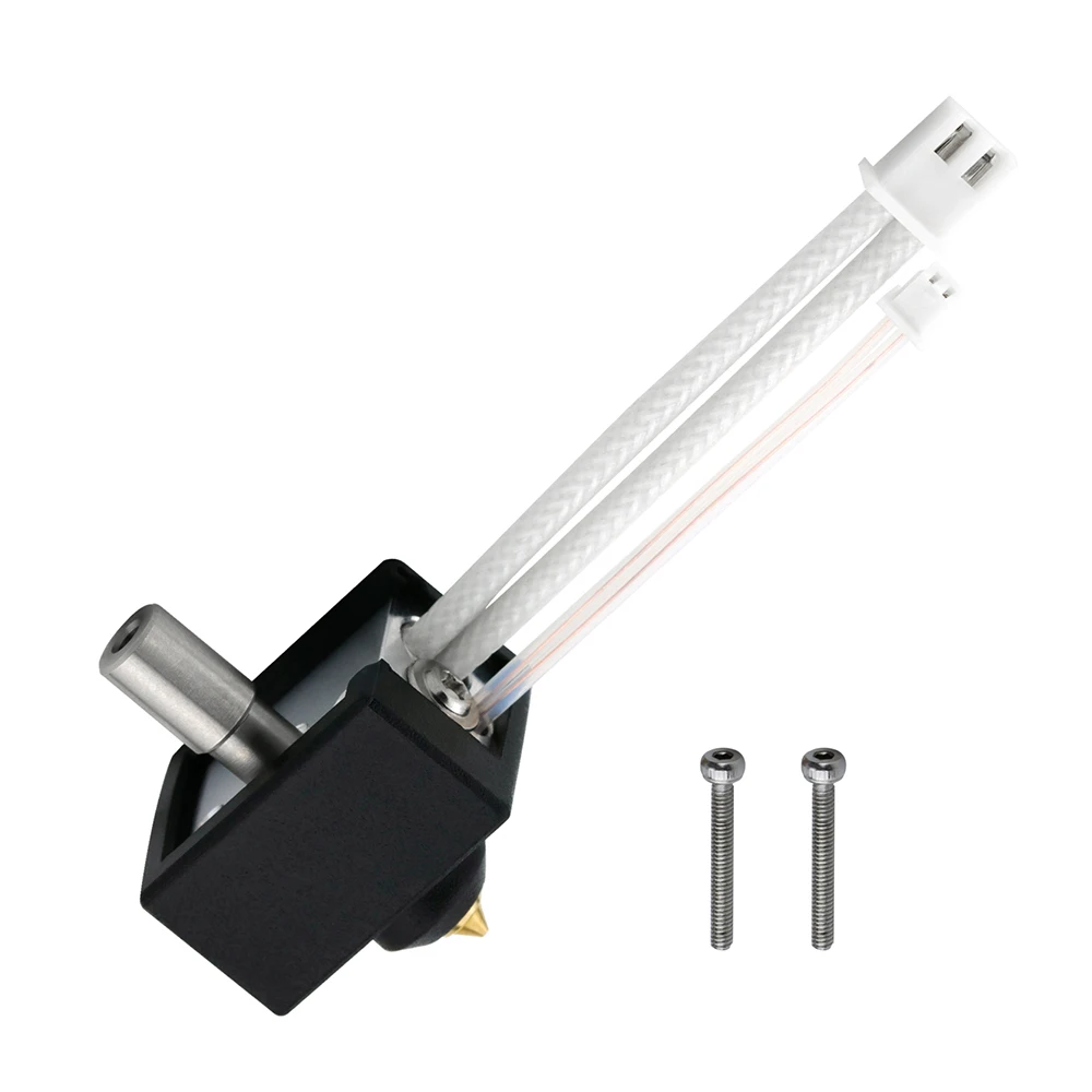 

Ender-3 S1 Copper Plated Heater Block Throat Nozzle Ender3 S Thermistor Hotend Kit Sprite Extruder Upgrade High Temperature