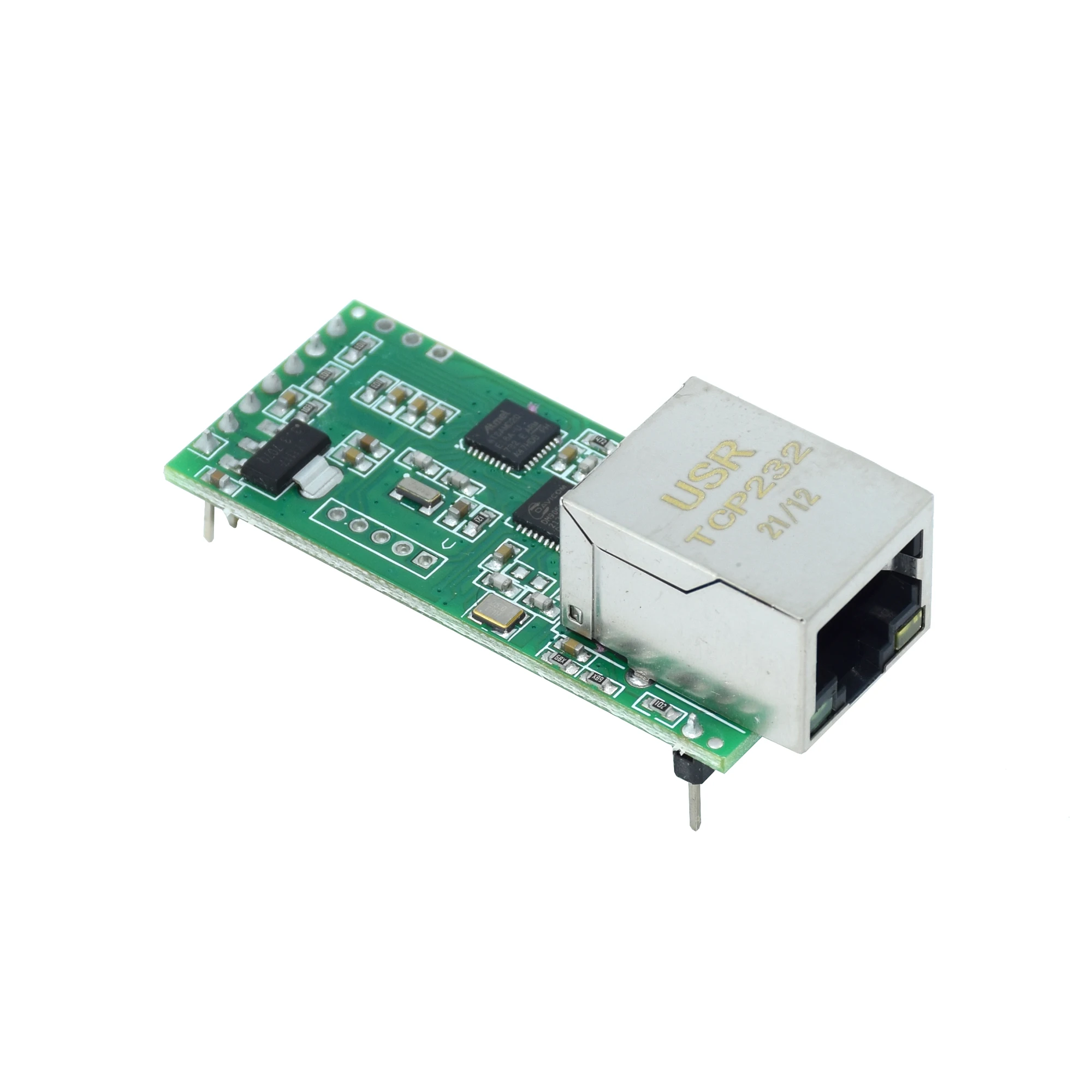 Serial TTL To RJ45 Ethernet Module Device USR-TCP232-T2 wire connector electronic module