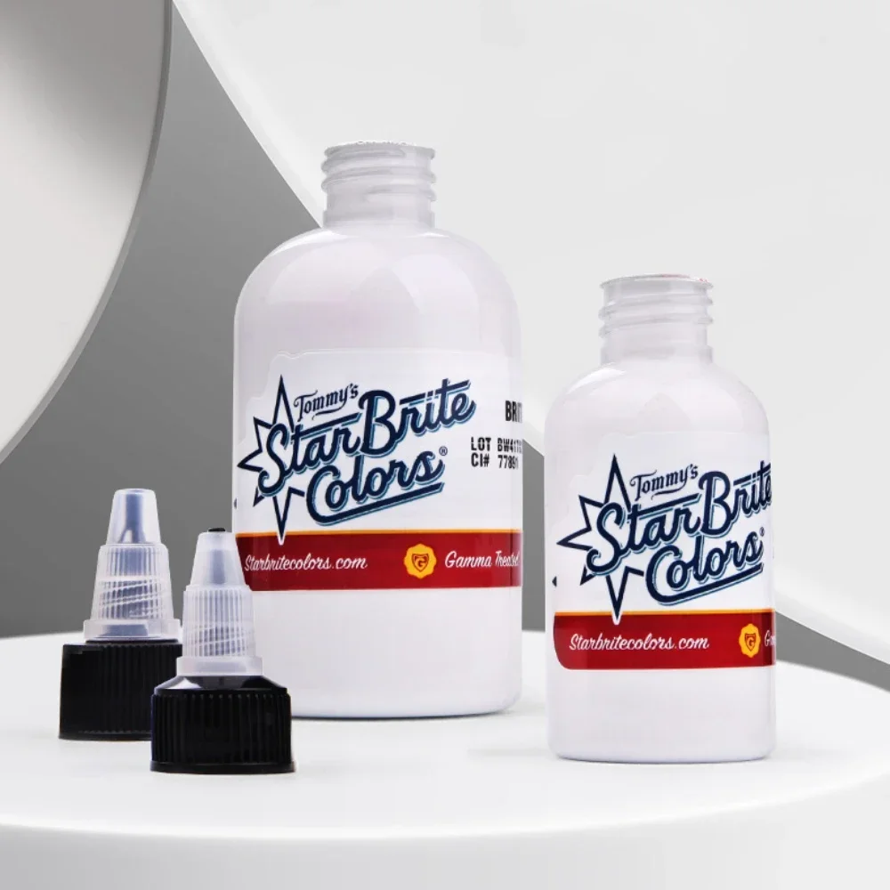 White Tattoo Ink Professional Safe Long Lasting Easy Coloring Micro Blade Tattoo Color Body Makeup Beauty ArtSupplies 1oz 2oz 4oz