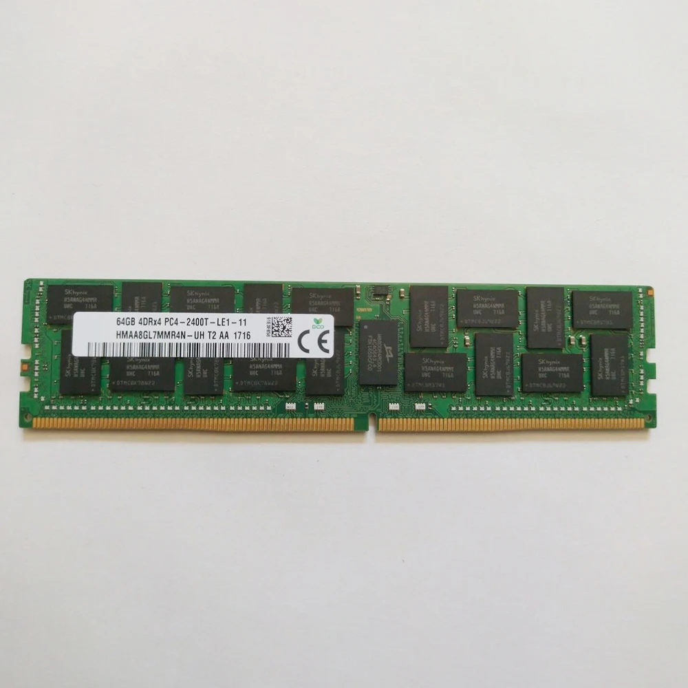 1 Pcs For SK Hynix RAM 64G 64GB 4DRX4 PC4-2400T-L DDR4 2400 REG LRDIMM Server Memory HMAA8GL7MMR4N-UH 5 1 Pcs For SK Hynix RAM 64G 64GB 4DRX4 PC4-2400T-L DDR4 2400 REG LRDIMM Server Memory HMAA8GL7MMR4N-UH - Image 3
