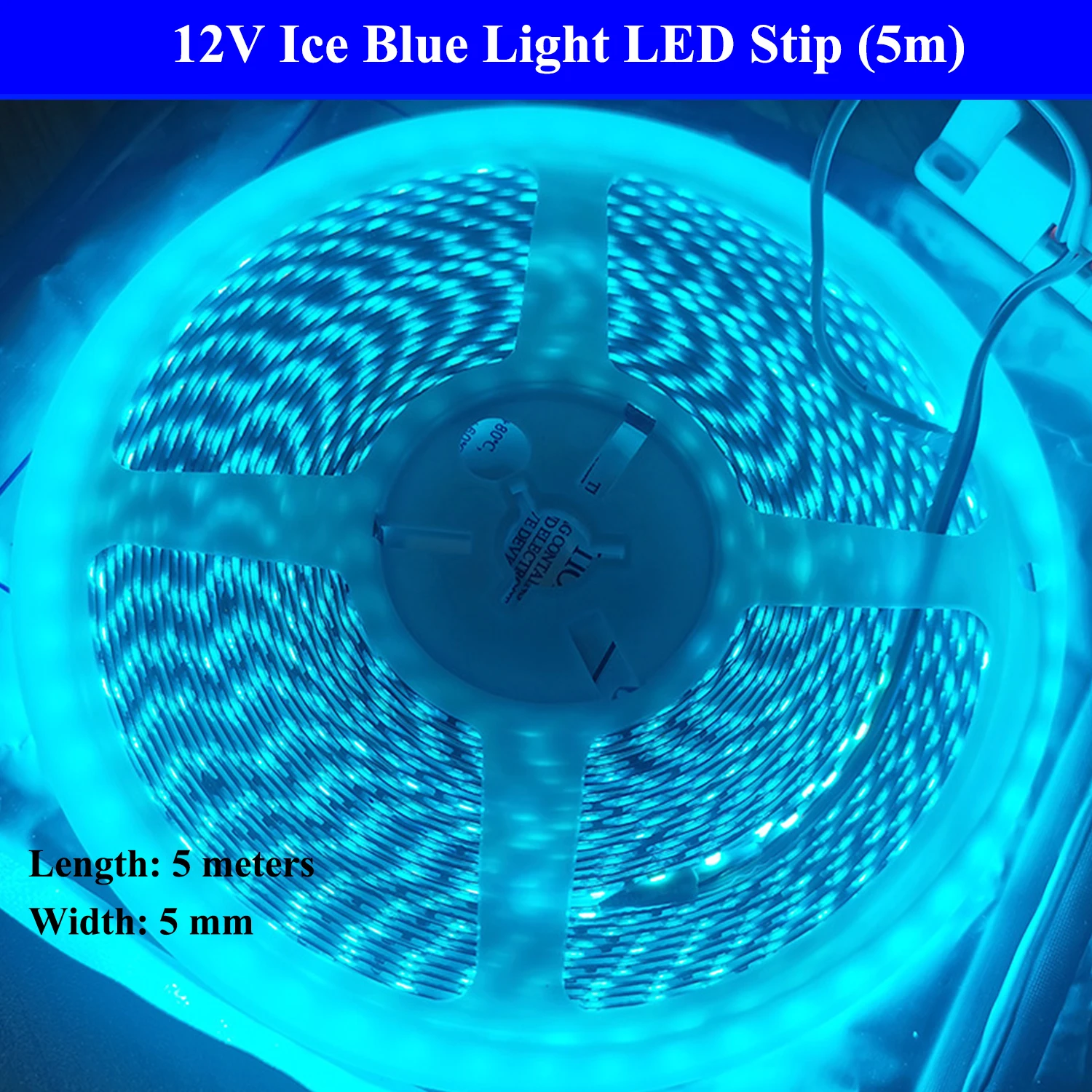 5M LED Strip Light 12V Bright LED Lamp Strip 2835 LED Diode Tape for River Table 120leds/m flexible And Cuttable Soft Lamp Bar
