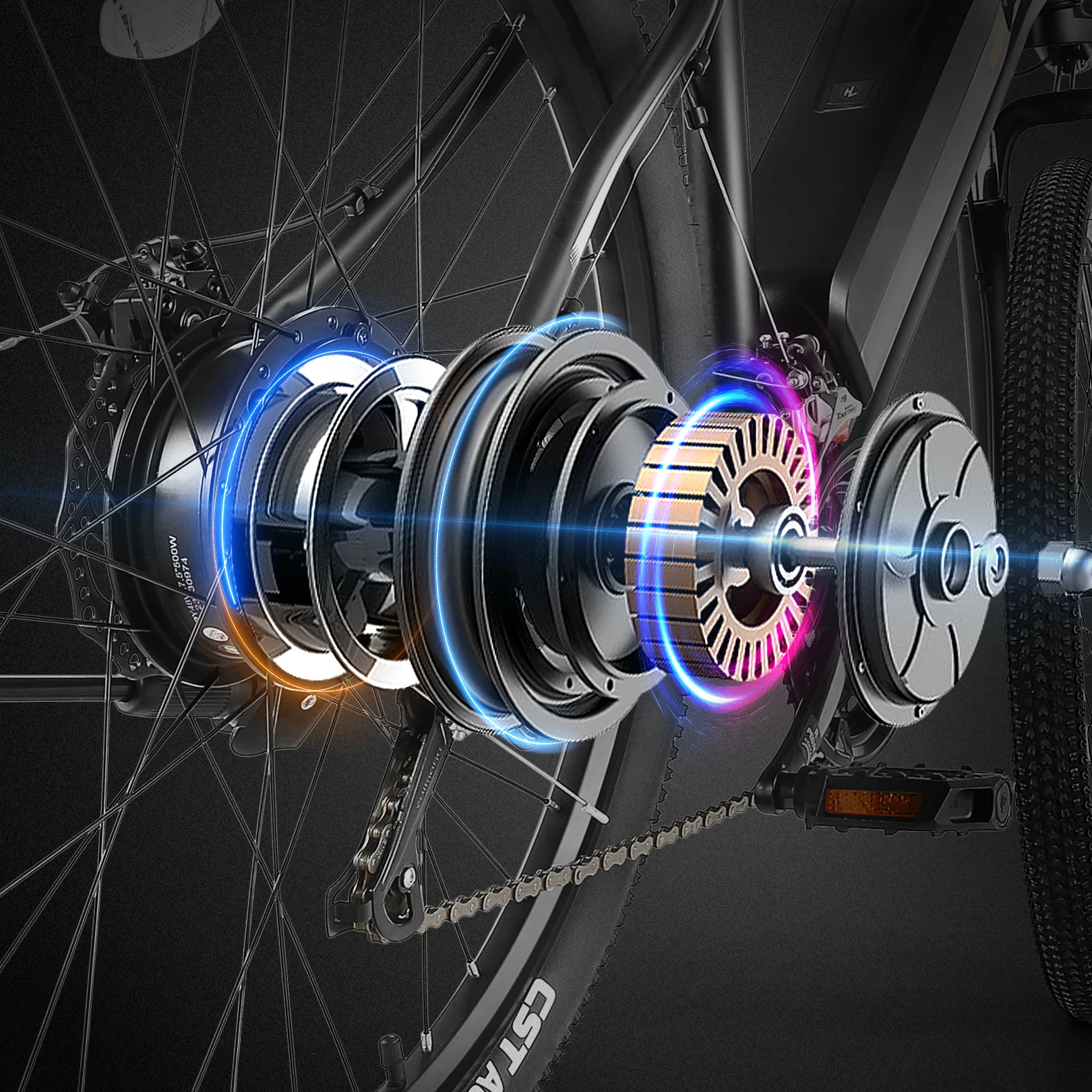 27.5” Adult Electric Bike 3