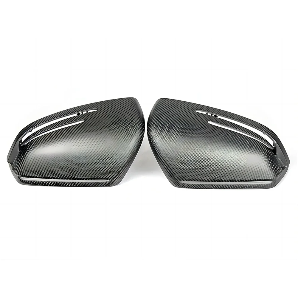 벤츠 W463 X166 W251 G GLE GLS GL ML R 클래스용 교체형 사이드 미러 커버 캡 (OEM 일반 또는 드라이 카본 파이버)