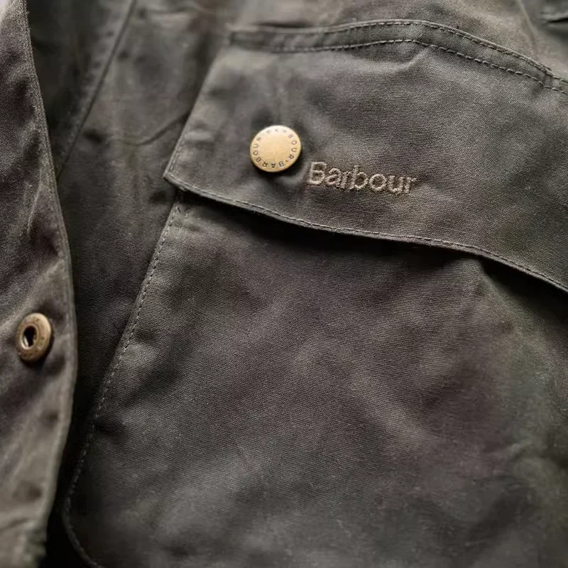 Barbour SL Ashby Barbour windbreaker waxed jacket waxed slim coat waterproof windbreaker jacket casual men jacket
