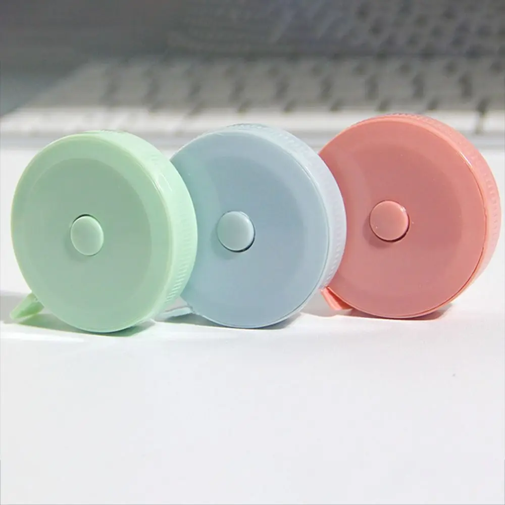 Description Picture 2 of itemSoft Mini Tape Measure 2m Nordic Style Three Measuring Measures Multi-function Automatic Retractable Measurement Ruler Women