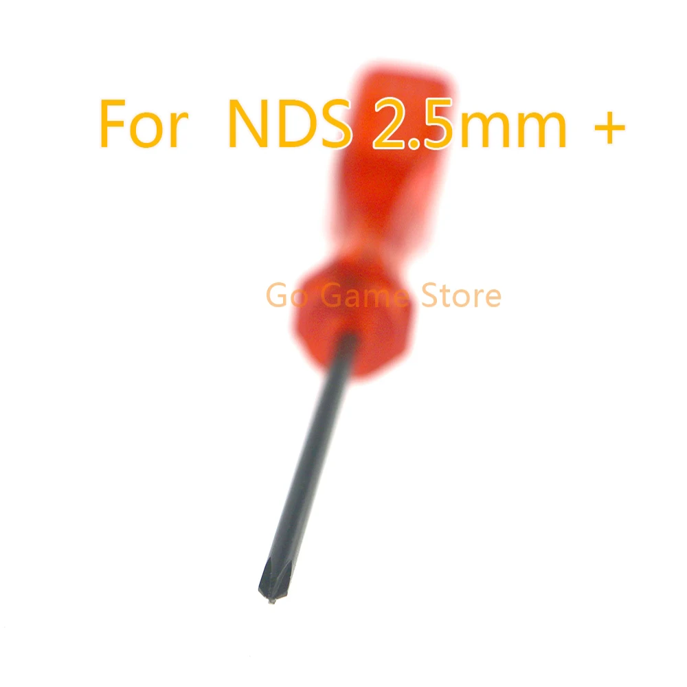 10 Pezzi Per Nintendo Ds Clear Red 1.5Mm + Cacciavite A Croce 2.5Mm + Cacciavite A Croce Per Strumento Di Riparazione Di Apertura Nds
