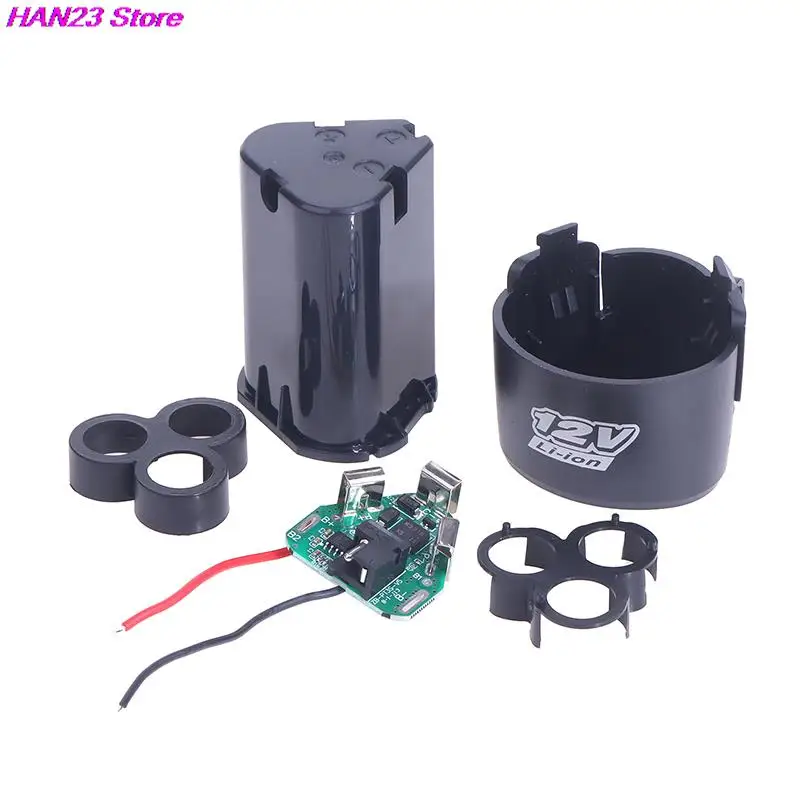 

BMS 18650 Lithium Box Circuit Pack Shell Case Bracket Hand Drill Power Li-ion Battery Protection Board 3S 12V DC Electric Tool