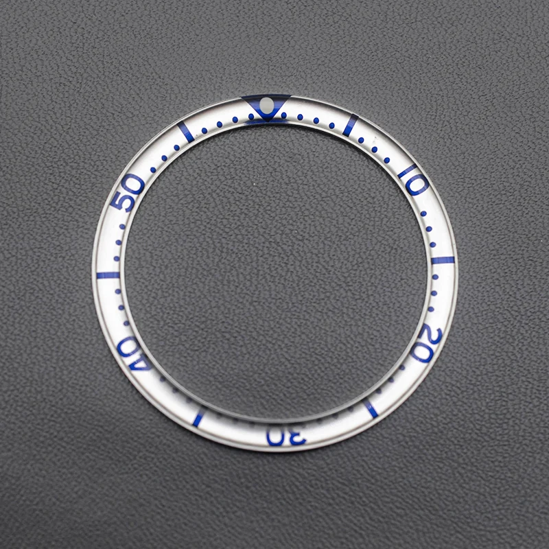 Premium 38x31.5 mm Resin and Aluminum Watch Bezel Insert