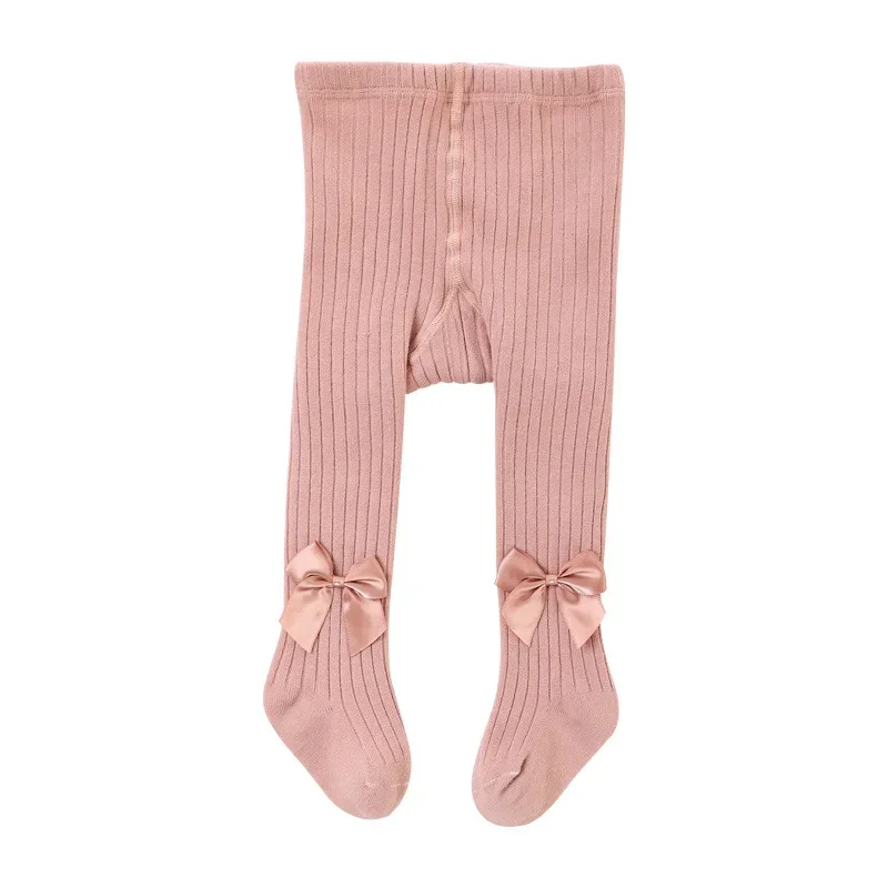 Girls Tights Winter Pantyhose Baby Infant Child Thick Warm Stockings Bowknet Kids Tights Baby Panty Maillot Bow Classic