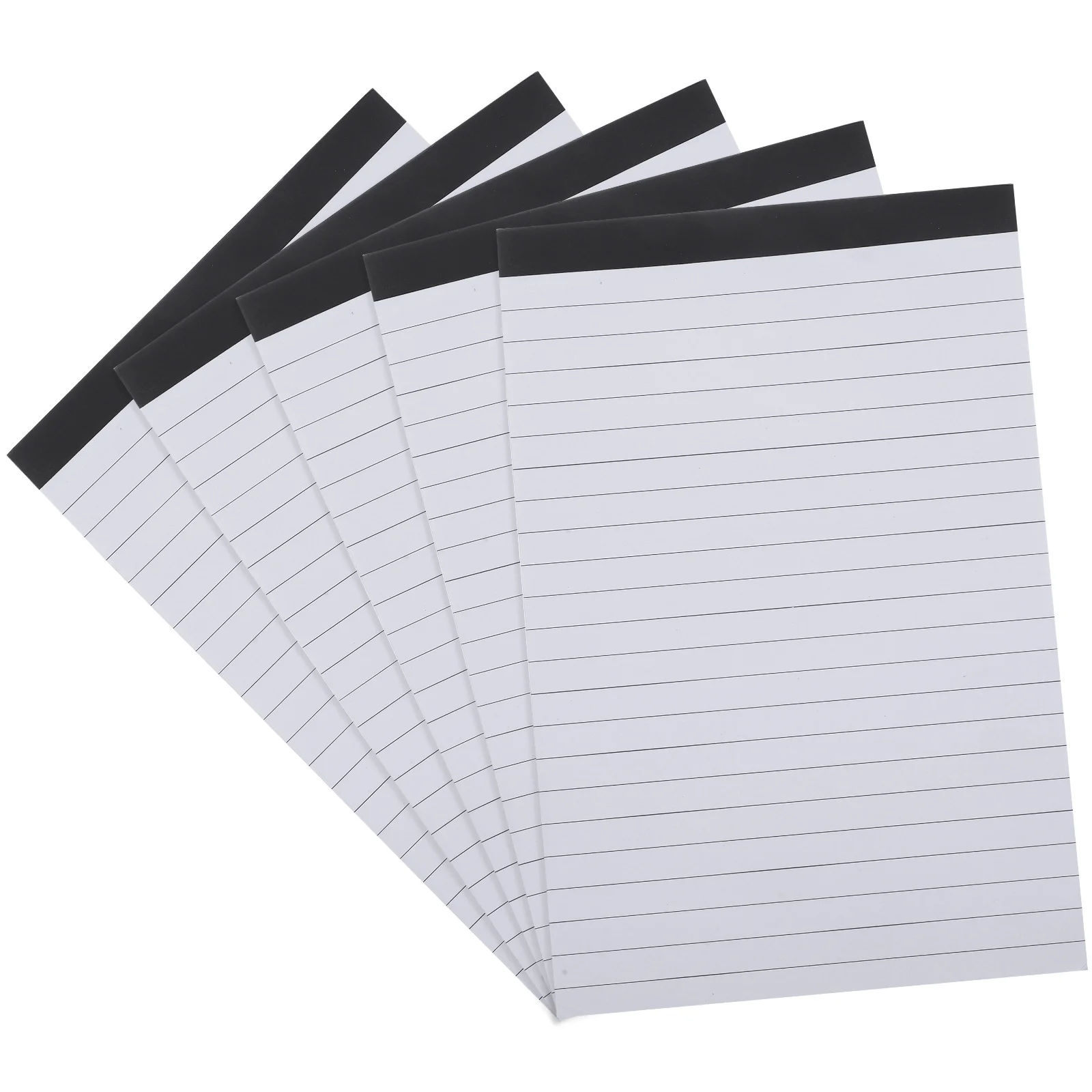 5 Books Office Supplies Notebooks for Taking Lined Paper Notepad Memo Notepads Refill A5 Tablet Writing