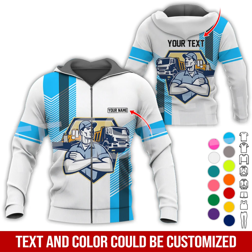 NewFashion Custom Name Cosplay Postal Worker Retro Tracksuit Streetwear 3DPrint Harajuku Casual Pullover Funny Jacket Hoodies 23