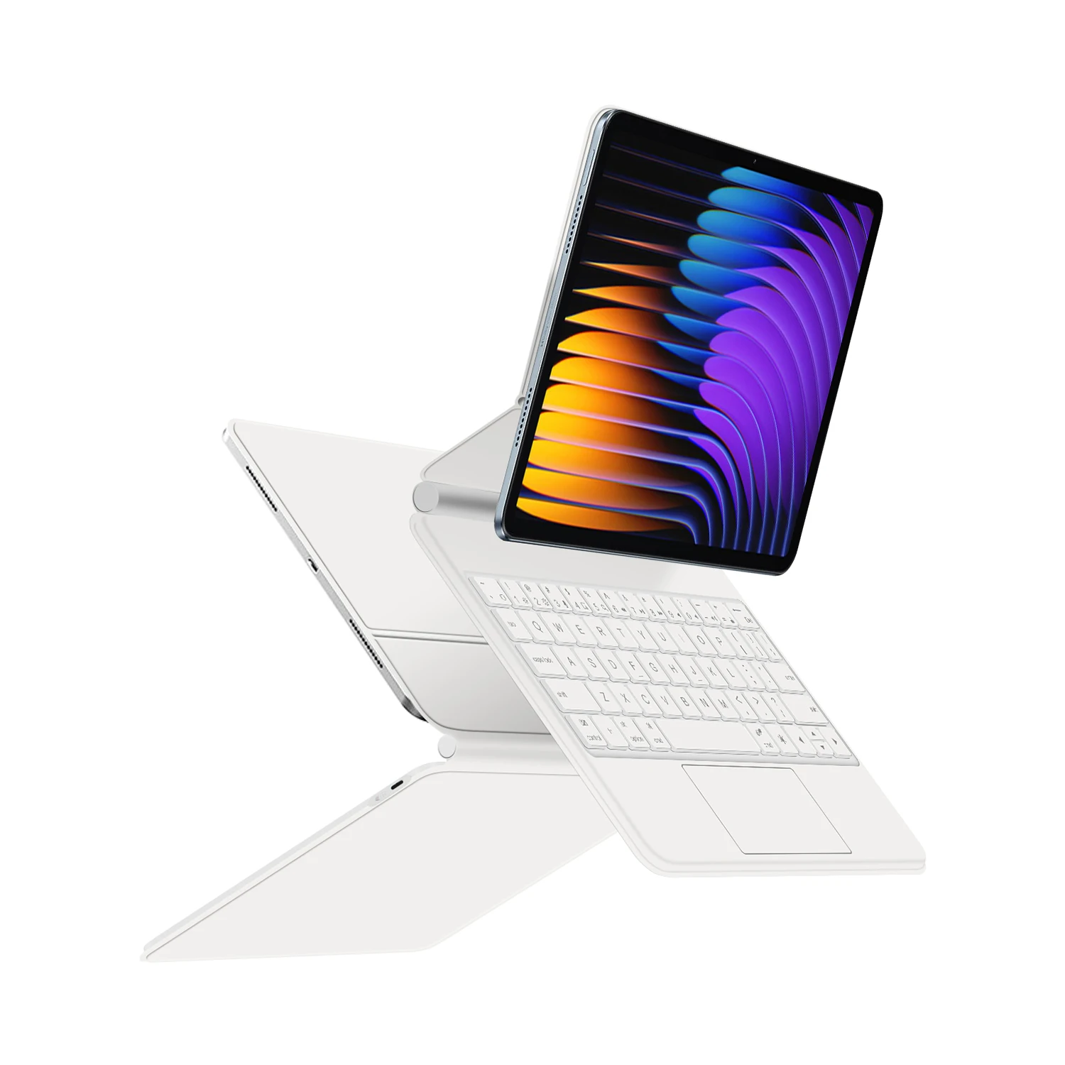 HUWEI Magic Keyboard for Xiaomi Pad 7 Case Backlight Keyboard for Xiaomi MiPad 7 Mi Pad Pad7 Pro 11.2 inch Tablet Case
