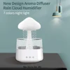 Bluetooth speaker, cloud rain humidifier, colorful mushroom cloud rain drops, aromatherapy, bedroom, study, Christmas gifts 1