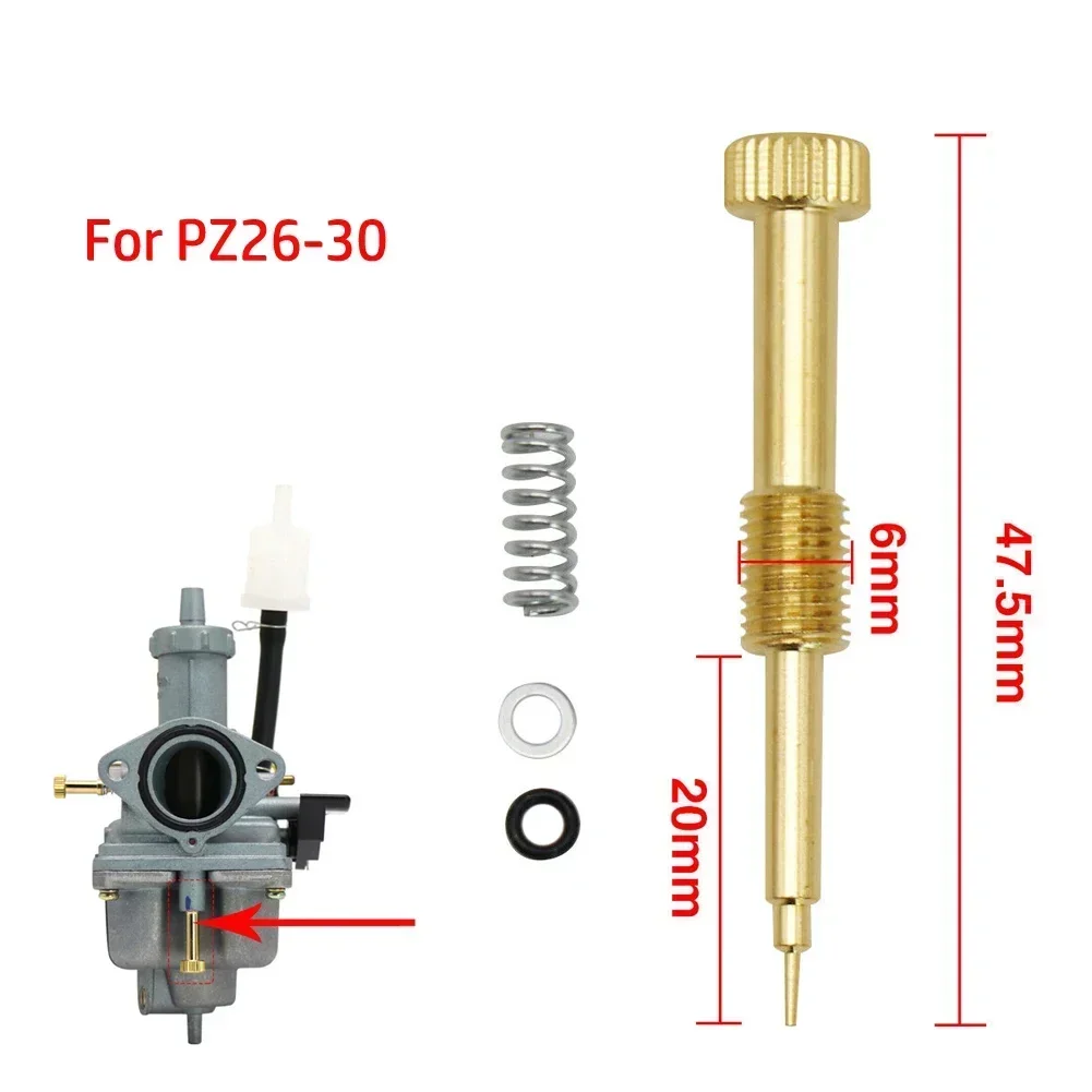 Motorcycle Carburetor Air Fuel Ratio Adjustment Screw For PZ26 PZ27 ...