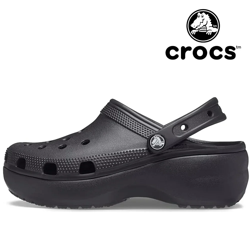 Crocs Womens Classic Platform Clog 206750 crocs slippers imitation leather clogs