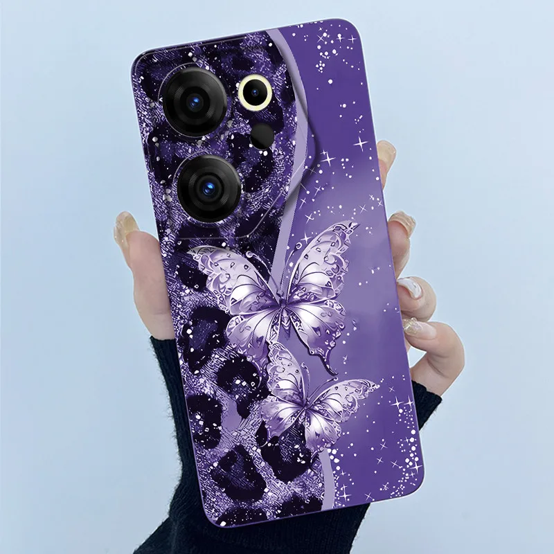 Cute Panda & Cats Silicone Soft Back Cover - Slim Anti-Scratch Protective Case