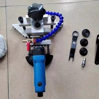 Glass safety angle chamfering machine Small pneumatic edge grinding machine Handheld glass pneumatic chamfering machine 1