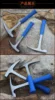 tool steel quenching geological hammer exploration hammer mudwork hammer chicken mouth duck mouth hammer tip flat head hammer 1