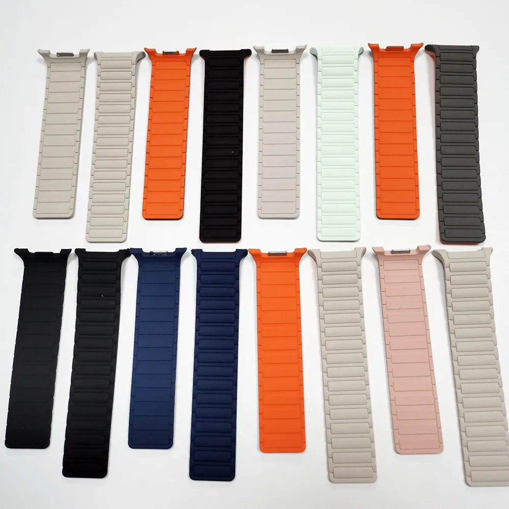Seamless Magnetic Band Silicone Loop Strap