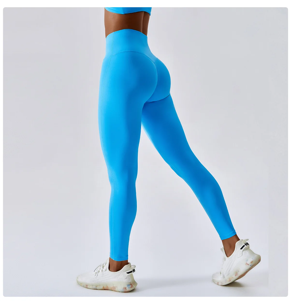 Nude Feeling Elastic Sports Lulu Yoga Flare Pants Tight Skinny High Waist  Peach Hip Lifting Fitness Pants Casual Pants - Leggings - AliExpress