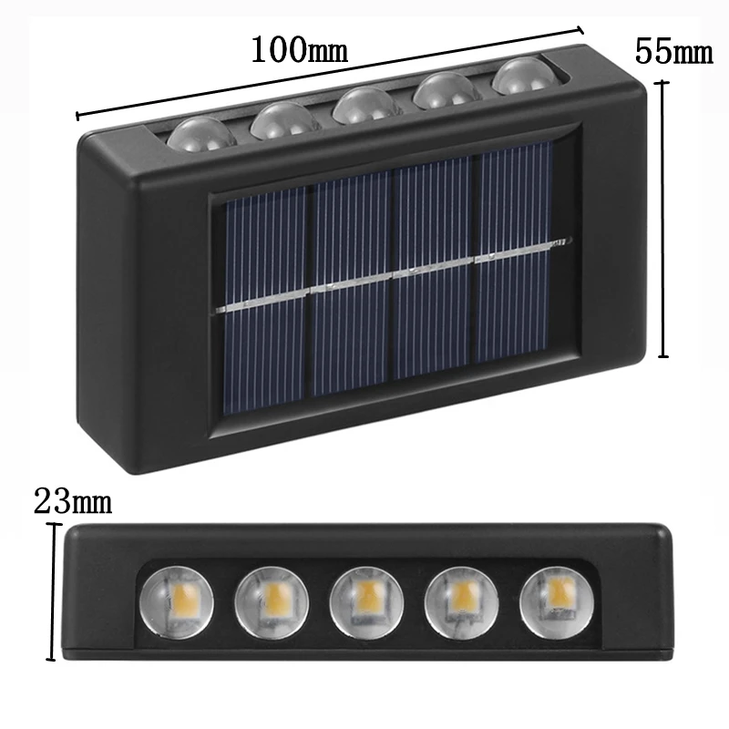 solar led street light 12LED Solar Light Outdoor Wall Lamp Sunlight Waterproof Garden Decoration Light for Backyard Landscape Balcony Courtyard led solar lights