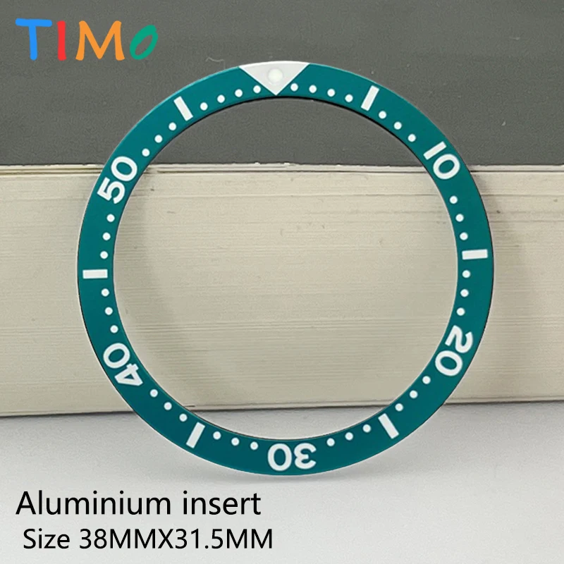 Premium 38x31.5mm Aluminum Bezel Insert
