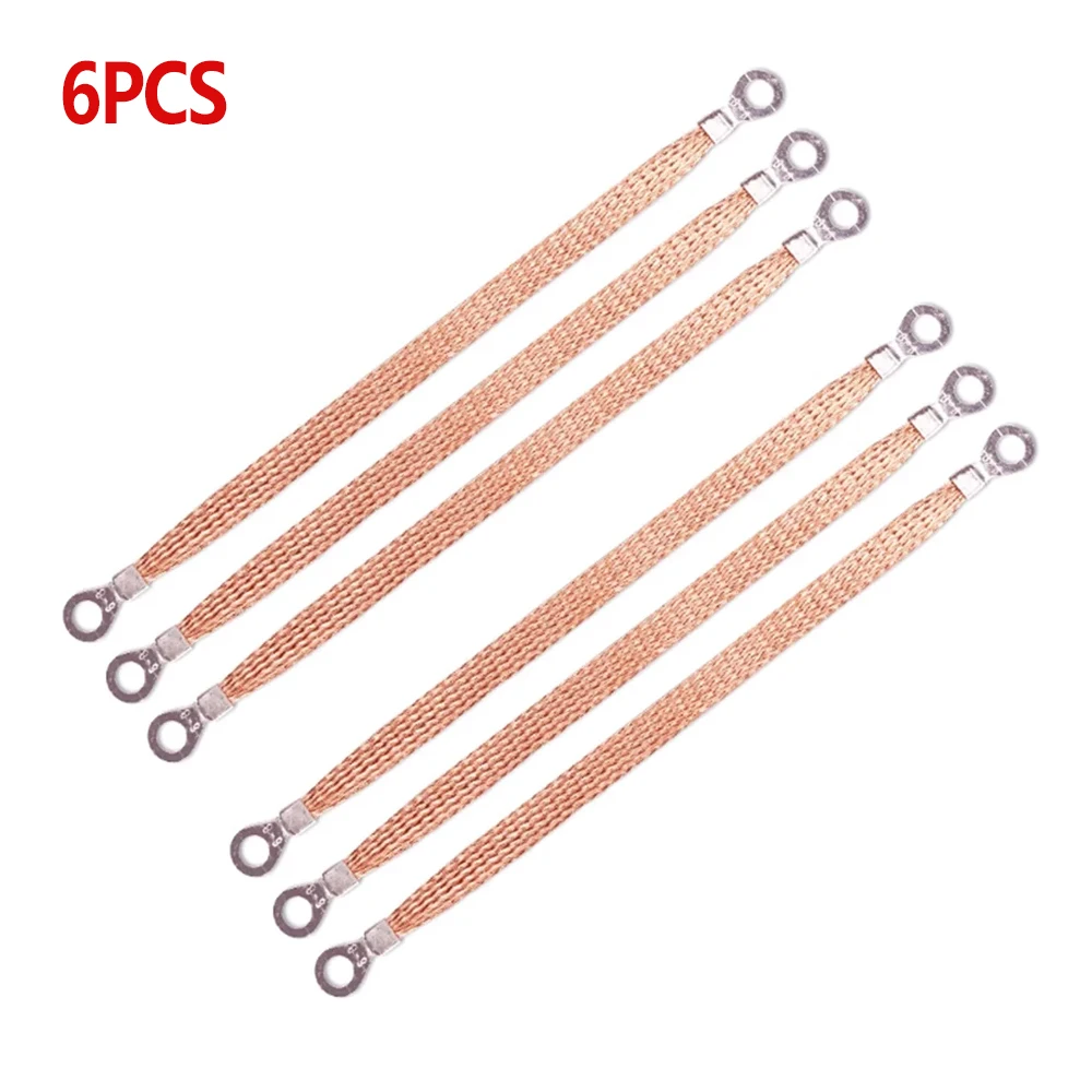 Enhanced Grounding Lead Wire with Copper Clad Aluminum Braid
