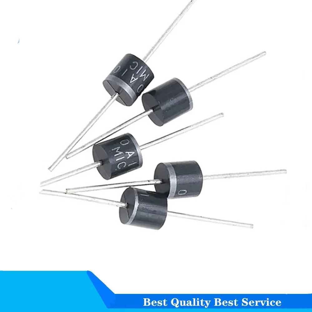 

10PCS 10A10 R-6 DIP 10A 6A10 20A10 6A 20A 1000V Electrical Axial Rectifier Diode NEW