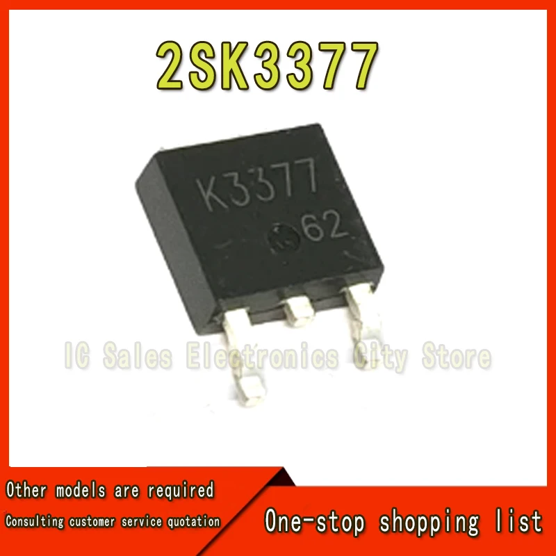 10 Pcs 2SK3377 Om-252 K3377 Schakelen N-Channel Power Mosfet Industrieel Gebruik Transistor