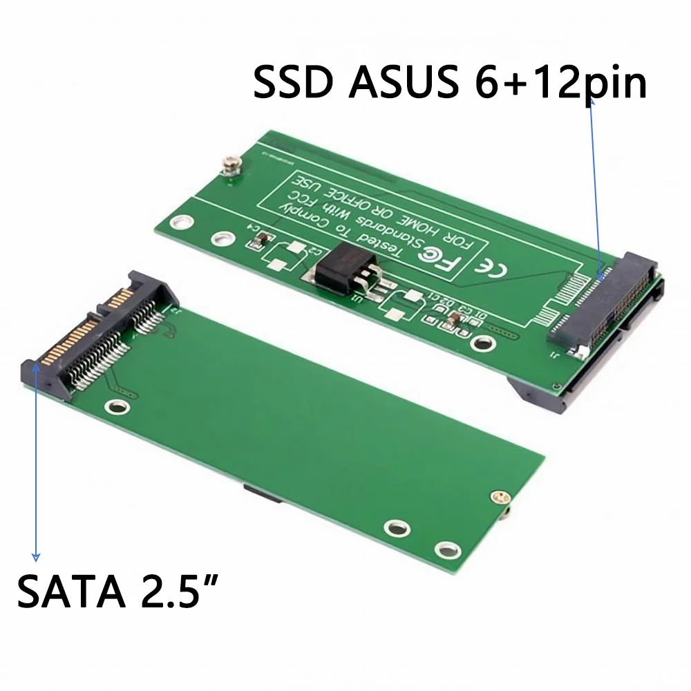 SATA 22P 7+15 เป็น MSATA Mini PCI-E PCBA ชุดประกอบเฉพาะสำหรับ UX31 UX21 XM11 SSD โซลิดสเตตดิสก์ 1