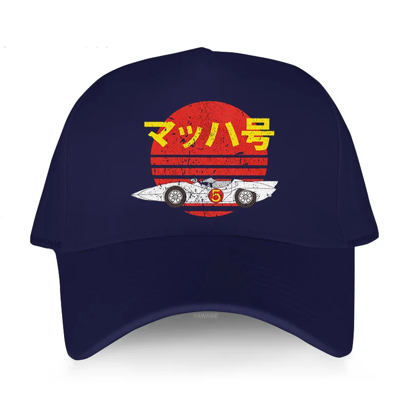Uomo Outdoor Cool Hats Snapback Yawawe Cap Retro Speed Racer Japanese Cartoon Mach 5 Women Fashion Anime Baseball Caps Gift