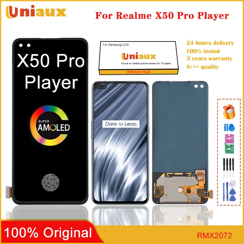 Realme X50 Pro Play Schermo Lcd + Touch Digitizer Display 2400*1080 Rmx2072 Realme X50 Pro Play Display Lcd
