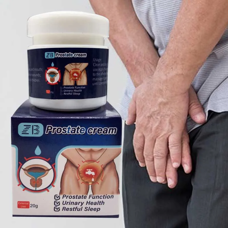 Prostatitis Treatment Ointment Prostatic Plaster Urethritis Recovery Cream Man Urological Prostate Funtion Health Care 20g
