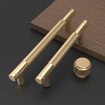 Matte Gold Cabinet Pull Handles (10 pcs) 1