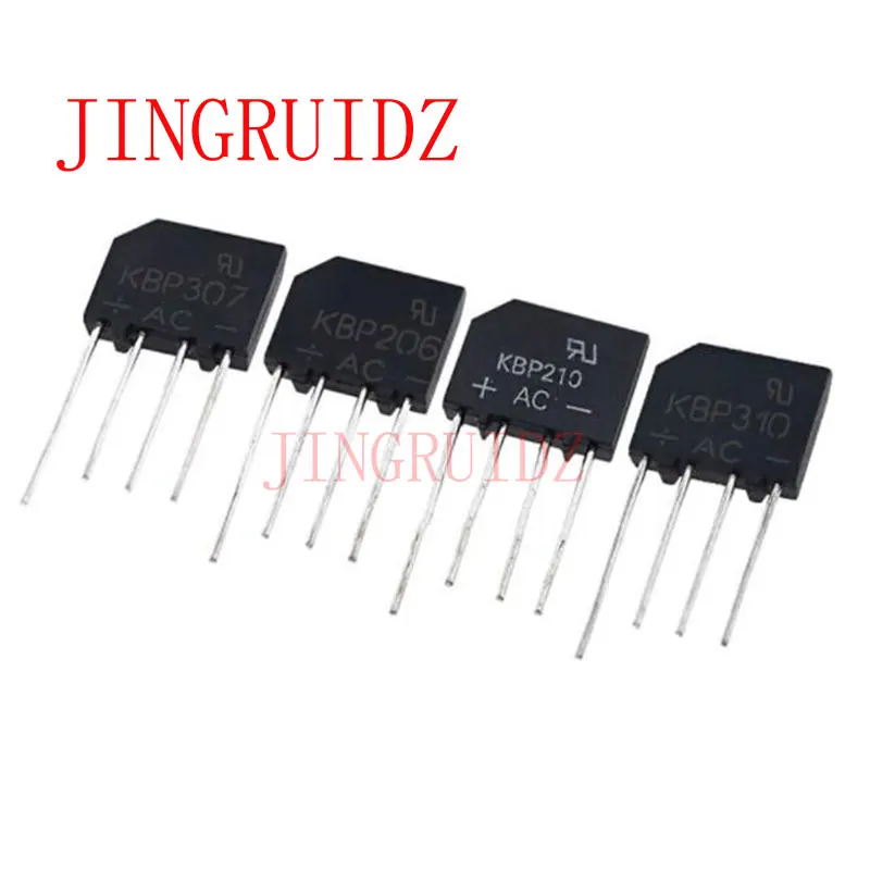 10PCS KBP307 KBP307G DIP Bridge Rectifier 3A 700V DIP-4