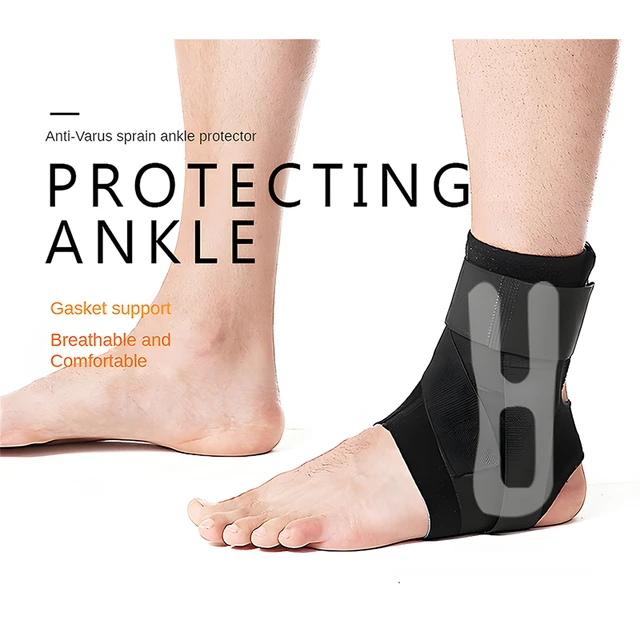 Tobillera para esguince, soporte para tobillo, deporte, recuperación de  lesiones, Aquiles, tendón, estabilizador esguince de tobillo para -  AliExpress