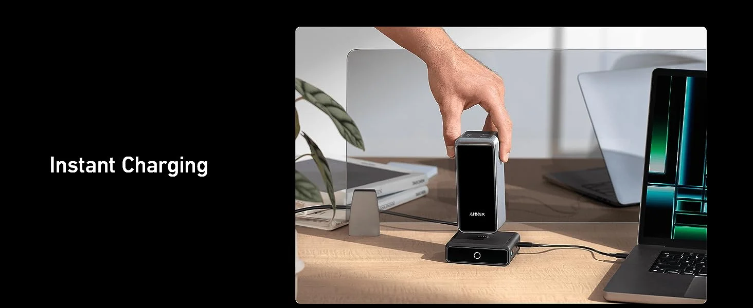 Anker GanPrime 100W Power Bank Charging Base Ultra Fast Charging (A1902) description image 2