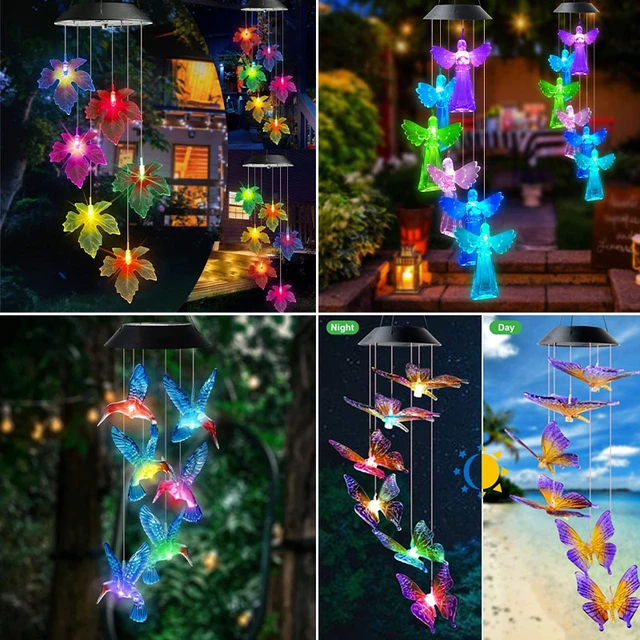 Solar Hummingbird Garden Lights  Solar Light Garden Butterfly - Led Color  Changing - Aliexpress