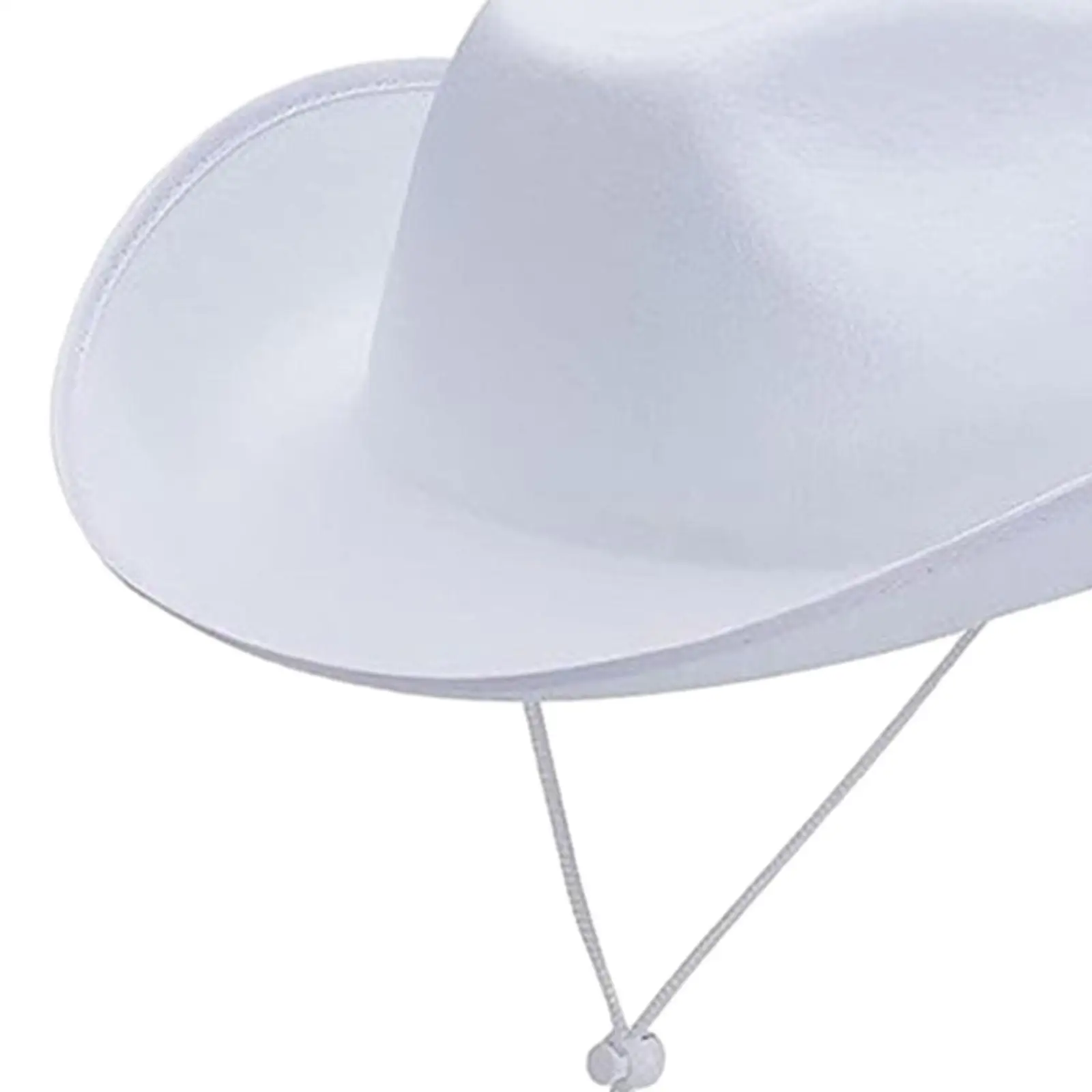 Cowboy Cowgirl Hat Sunhat Trendy Versatile Jazz Hat Sun Protection for Camping Cosplay Fishing Beach Party Supplies