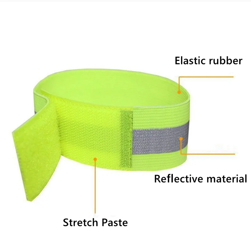 Reflective Arm Bands for Night Running Cycling