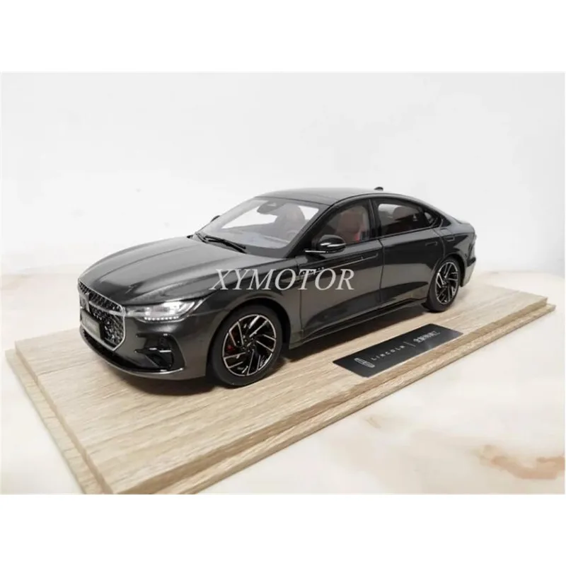 

1/18 For Lincoln Z i Cool Metal Diecast Model Car Collection Display Ice Toys Birthday Gifts Hobby Display Ornaments Blue/Gray