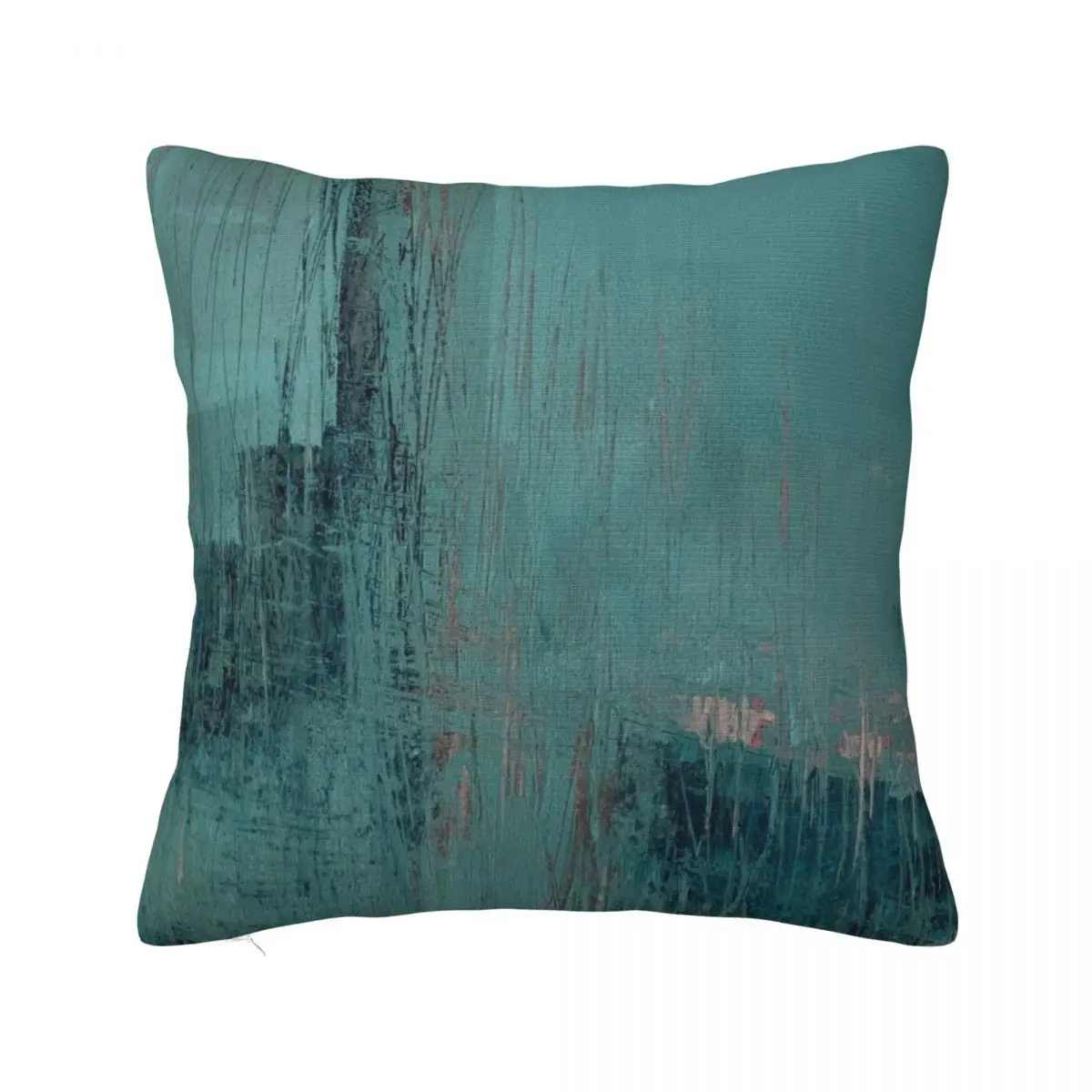 

teal abstract Throw Pillow Cushion Child anime girl Pillowcases Cushion Covers Sofa