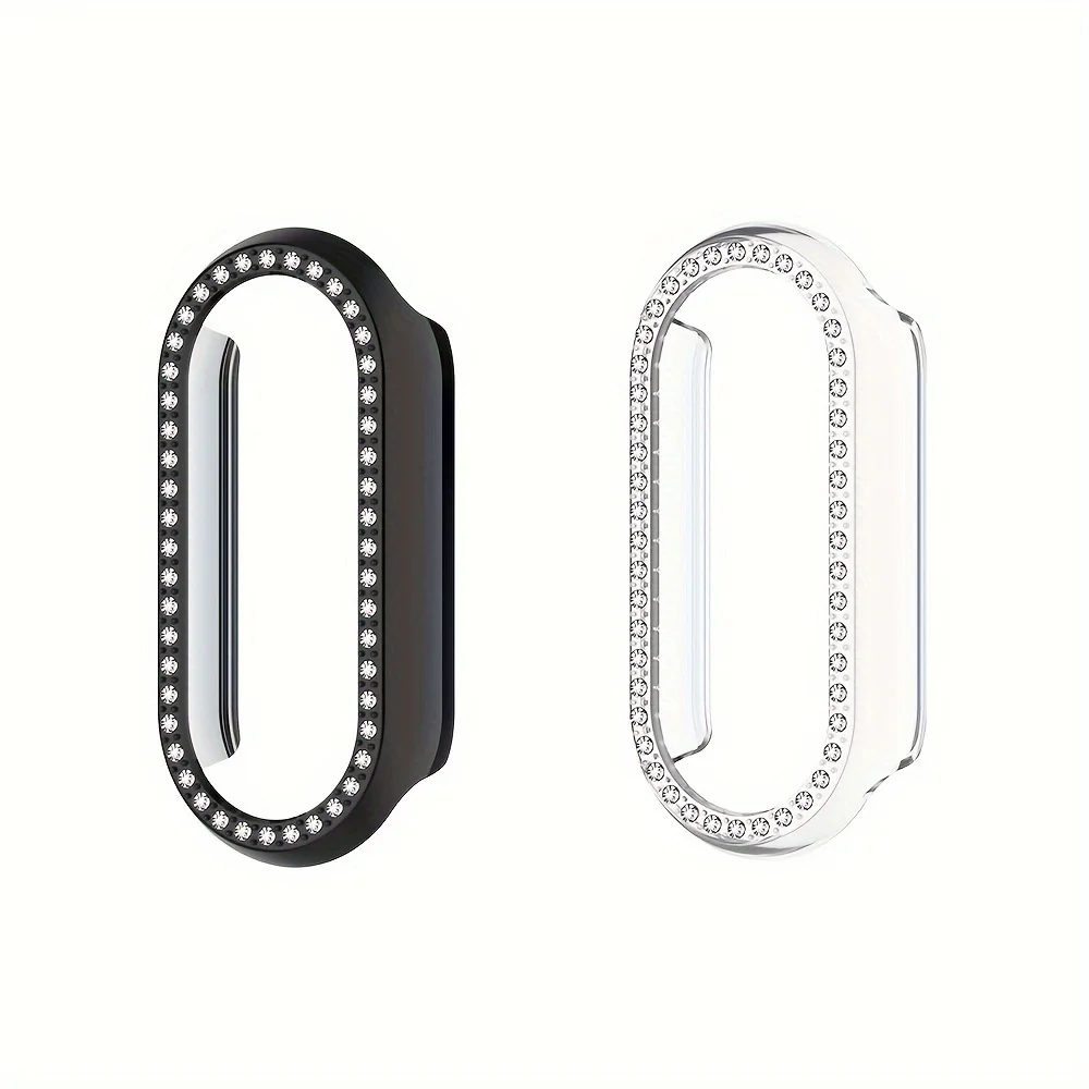 Set of 2 Crystal Rhinestone Bling Protective Frames