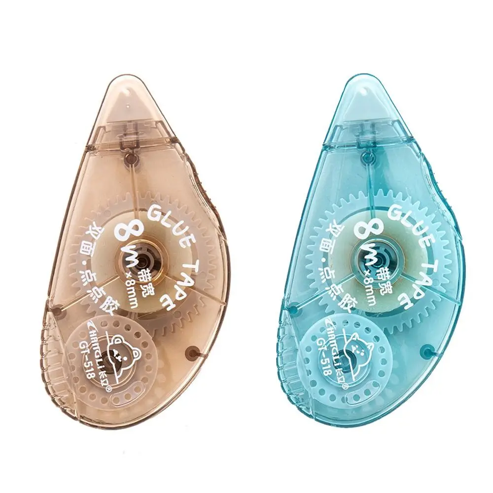 

Офисные принадлежности, клейкая лента в горошек, для студентов, для обучения, Двухсторонняя клейкая лента, многофункциональная постоянная лента