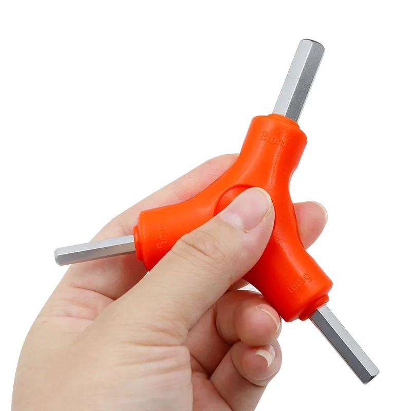 Multi-Size Hex Key Set – Versatile Carbon Steel Wrenches for Bicycle Maintenance and General Use