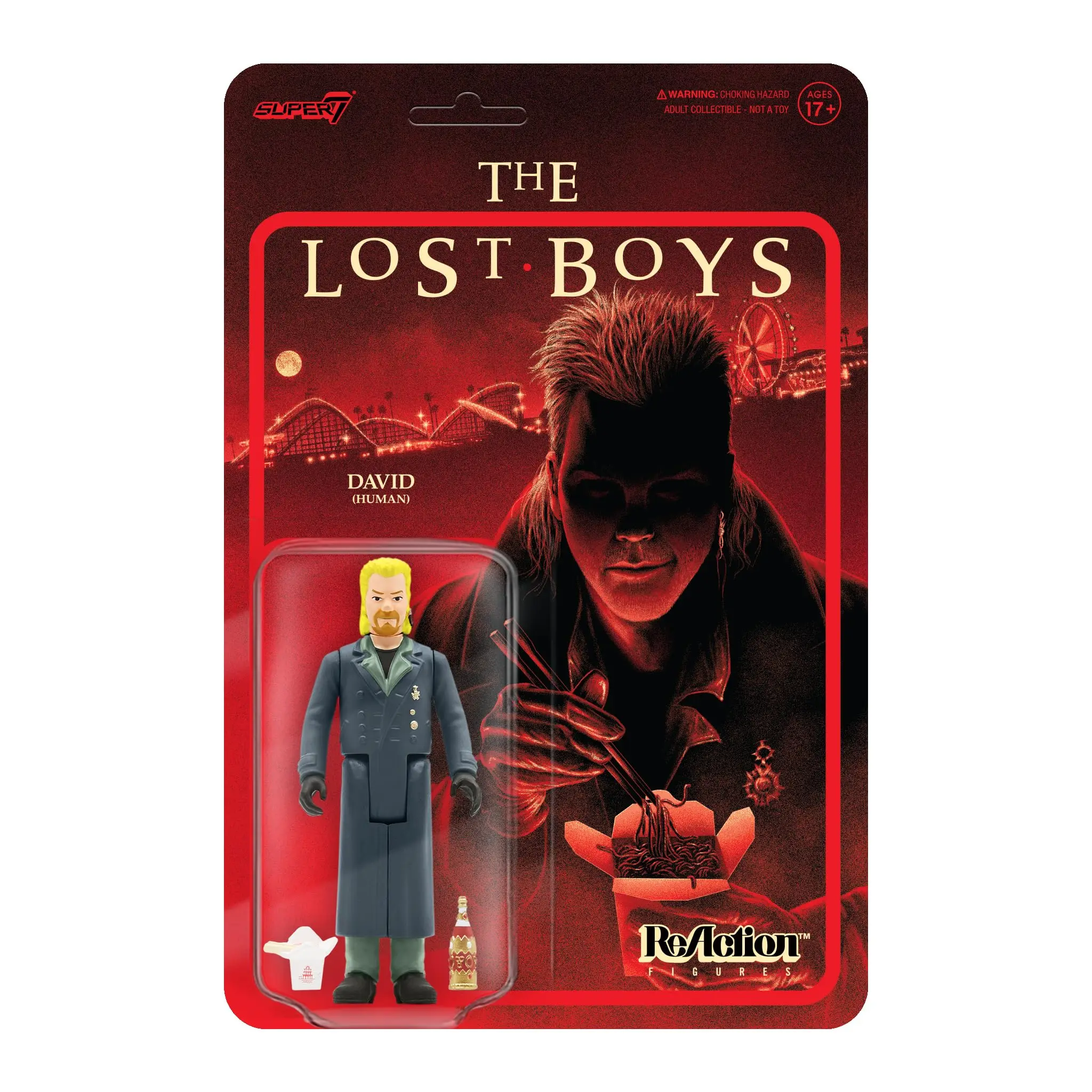 SUPER7 The Lost Boys Reaction Figure David Human Vampire Movie