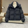 Autumn Winter New Down Cotton Jacket Women's Korean Cotton-Padded Thicken Warm Hooded Parkas Short Coat Female Casual Ladies Top 4
