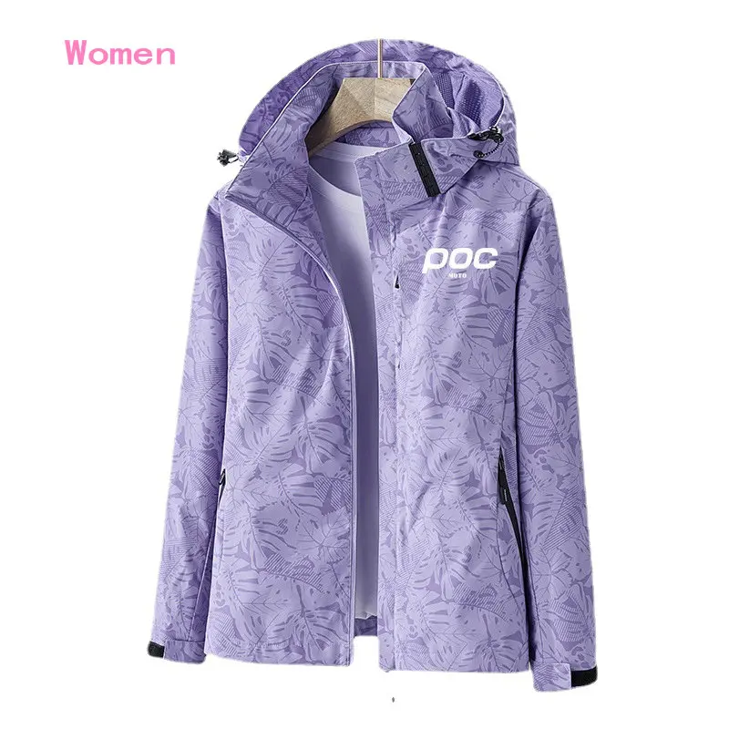 Outdoor New Women MOTO POC Bicycle Clothing Mountain Bike Jersey Windproof Motorcycle Jacket Downhill Breathable Cycling Jackets
