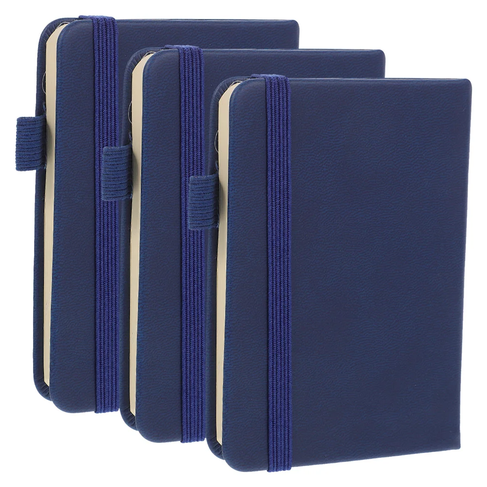 

3Pcs Pocket Notepad Portable Students Notepad Pocket Writing Notebook Conference Notepad