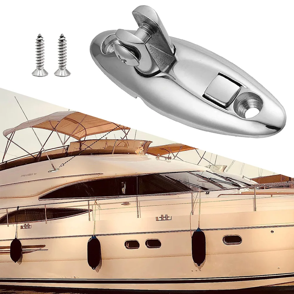 

Swivel Deck Hinge Quick Release fot Boat Bimini,316 Stainless Steel Marine Grade